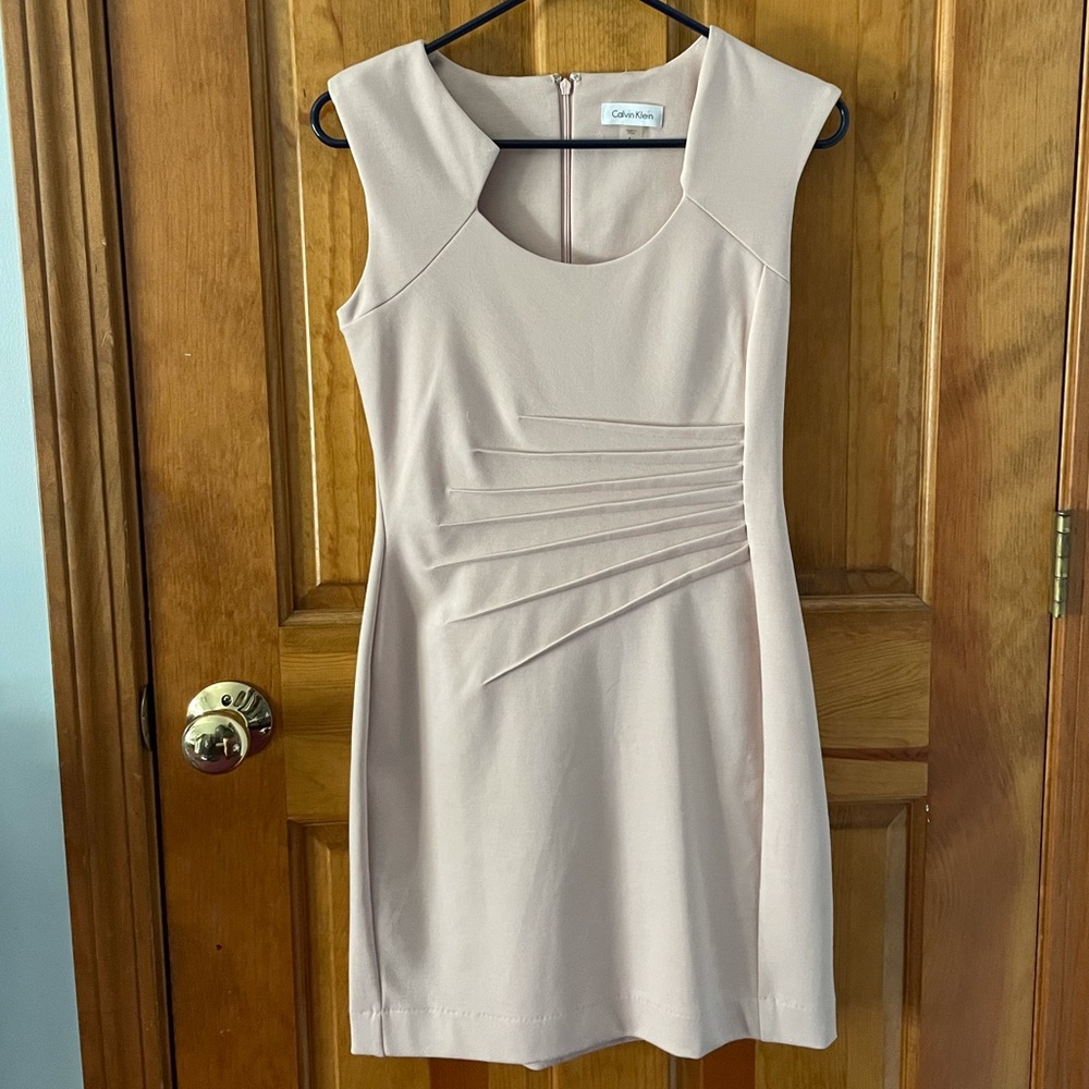 Light pink Calvin Klein dress